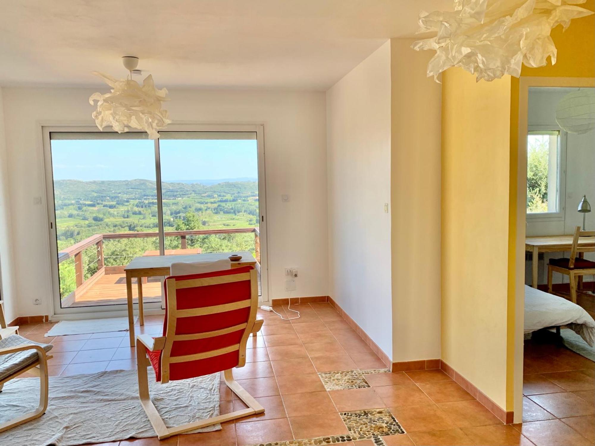Provencal Villa With Stunning View & Summer Pool Rochefort-du-Gard Extérieur photo